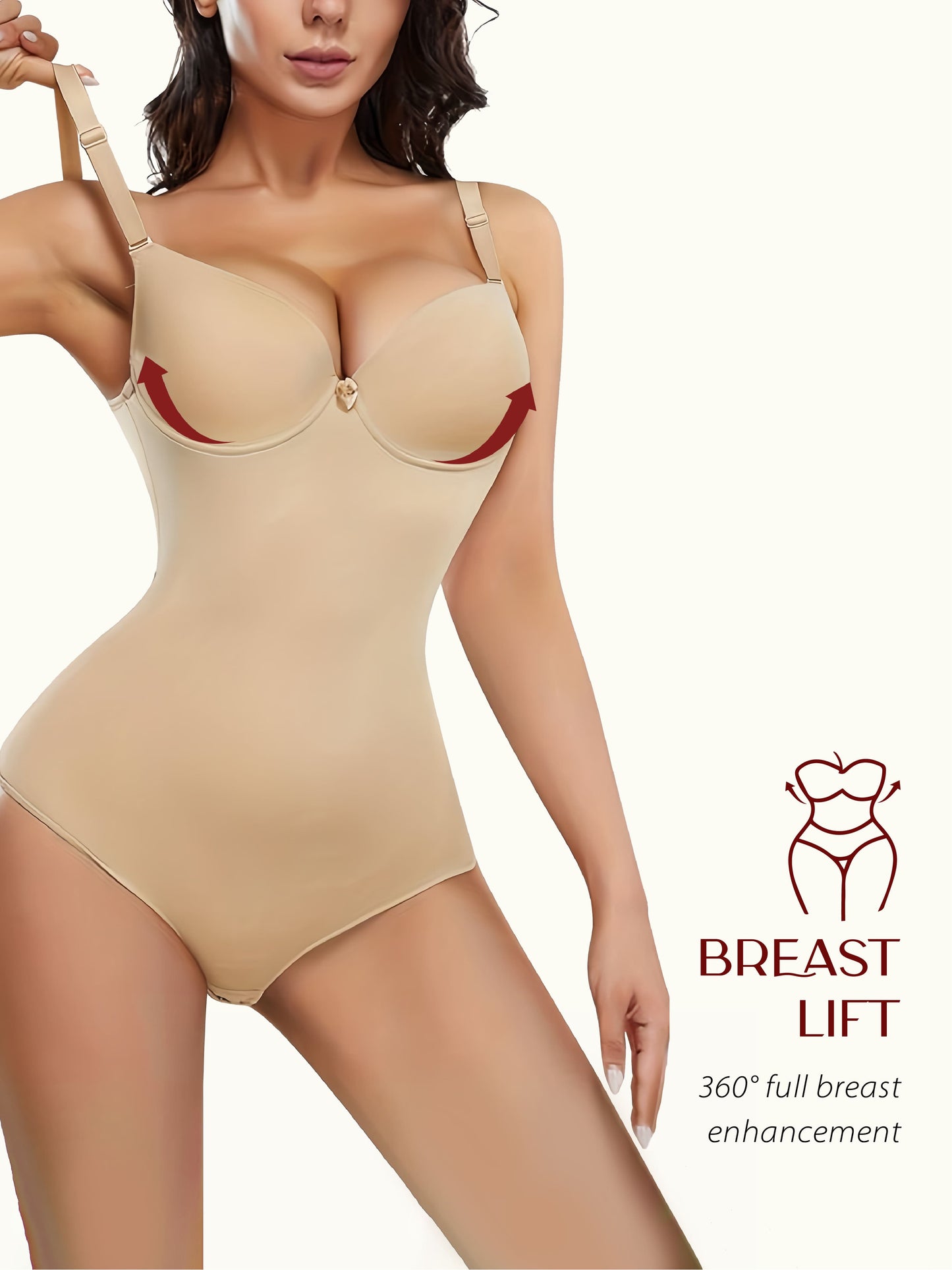 Body-shaping Underwire-bra Bodysuit