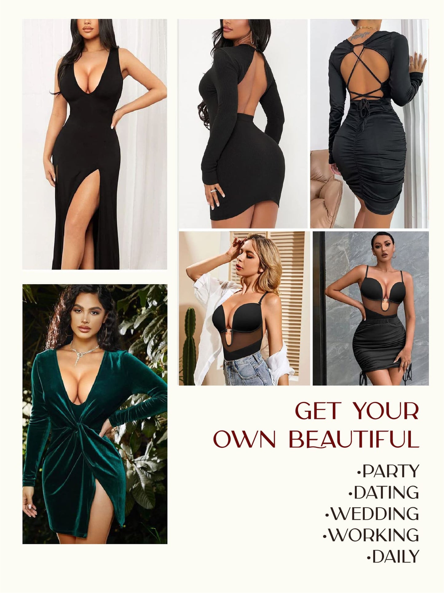 Perfect Shape V-neck Mesh Bodysuit