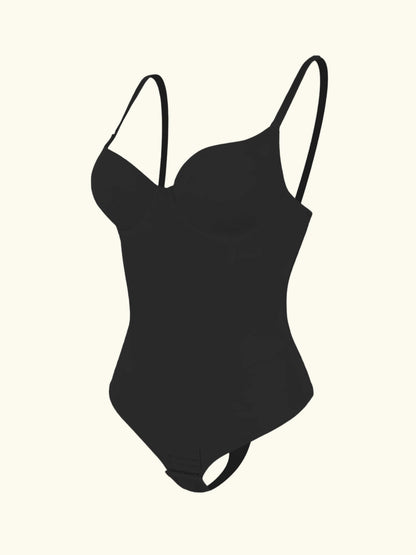 Tummy-flattening Underwire-bra Bodysuit